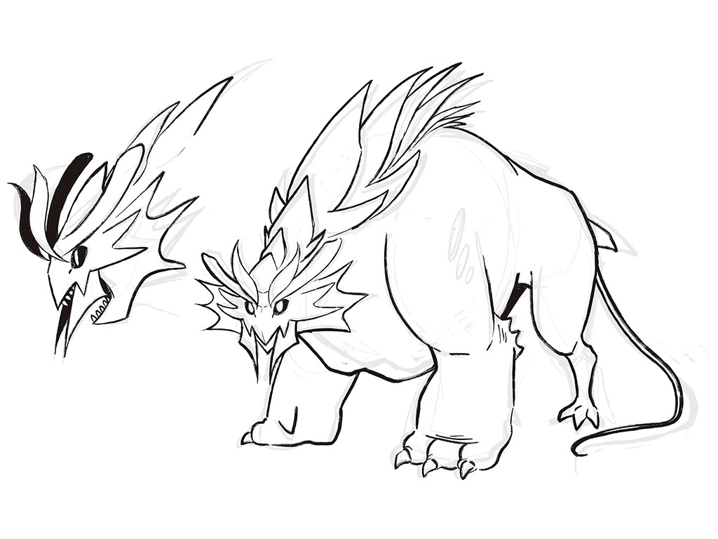 Aetherial Game, Flit Sketch