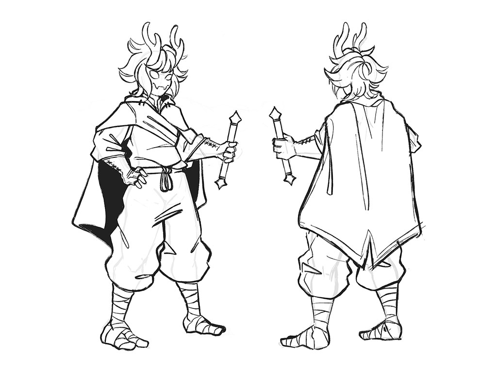 Aetherial Game, Tiberius Sketch